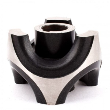 Матрица FOODATLAS JGL-60, 6 яч, Полумесяц Ровный (В), d76, ш50 фото