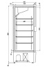 Шкаф холодильный АРИАДА R700M фото