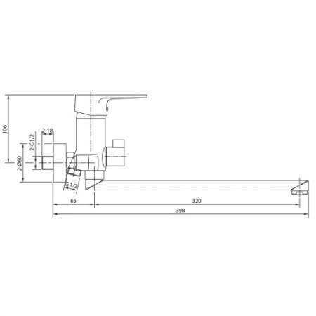 Смеситель ELEANTI Sapphire 0402.933 фото