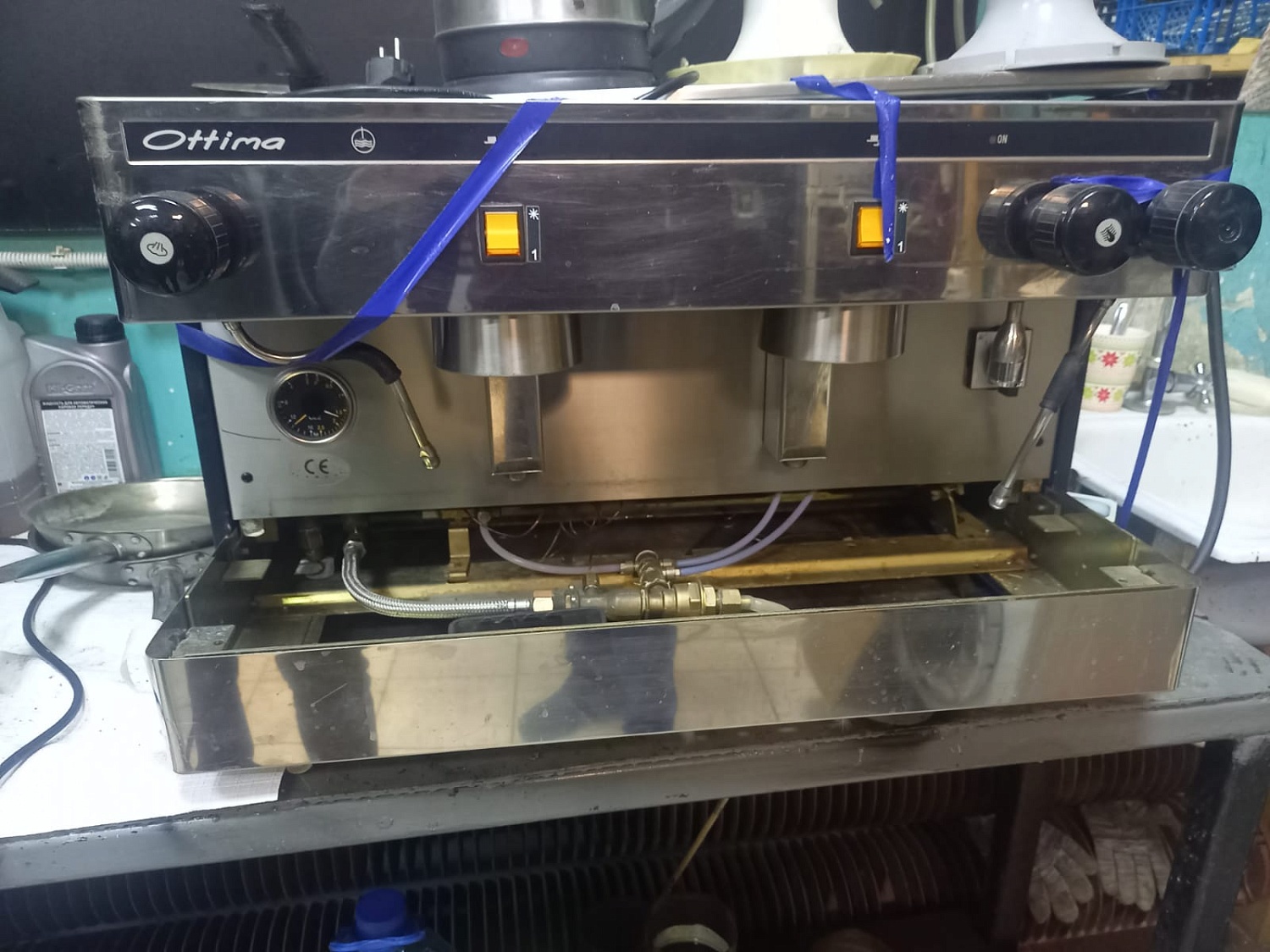 Монтаж и настройка кофейного оборудования