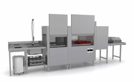 Машина посудомоечная туннельная APACH Chef Line LTIT200 PWR AY2X AI фото