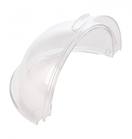 Крышка полусфера LUXSTAHL 370 мм прозрачная [CV06] кт258 фото