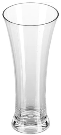 Бокал для пива PROBAR JD-6642 поликарбонат, 330 мл, D=7,8, H=18 см, прозрачный фото