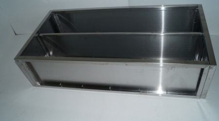 Полка нержавеющая настенная открытая RESTOINOX ПНО-15/4 фото