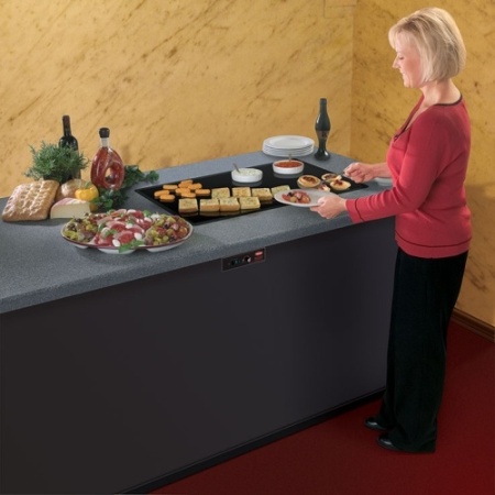 Поверхность тепловая HATCO HBGB-4818 встраиваемая, 1264х502х57мм, стеклокерамическая фото