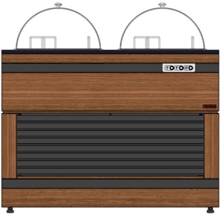 Стол шведский тепловой REFETTORIO RBN42HSW-Ж ШС Filin фото