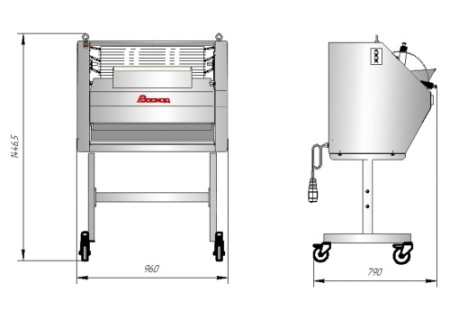 Машина багетоформующая ВОСХОД ТЗ-5 (В346) фото