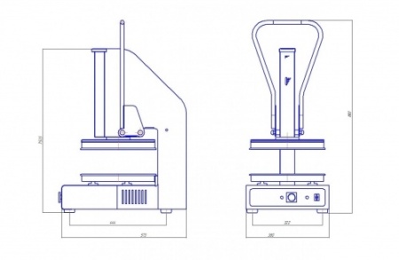 Пресс для пиццы GRILL MASTER Ф2ПЦЭ(для тортильи) фото