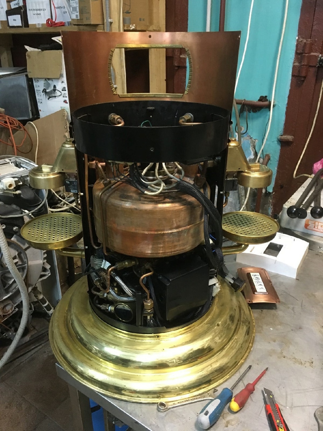 Монтаж и настройка кофейного оборудования