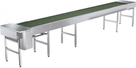 Транспортер для грязной посуды ATESY Каюр-М промежуточный модуль 1м фото