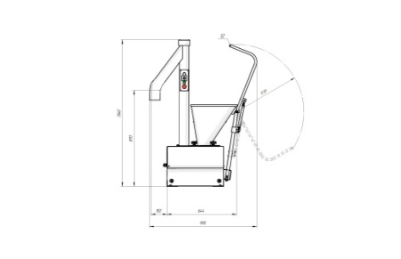 Машина просеивания муки ВОСХОД ПМ-900М фото