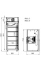 Шкаф холодильный АРКТО R 1.4 – S фото
